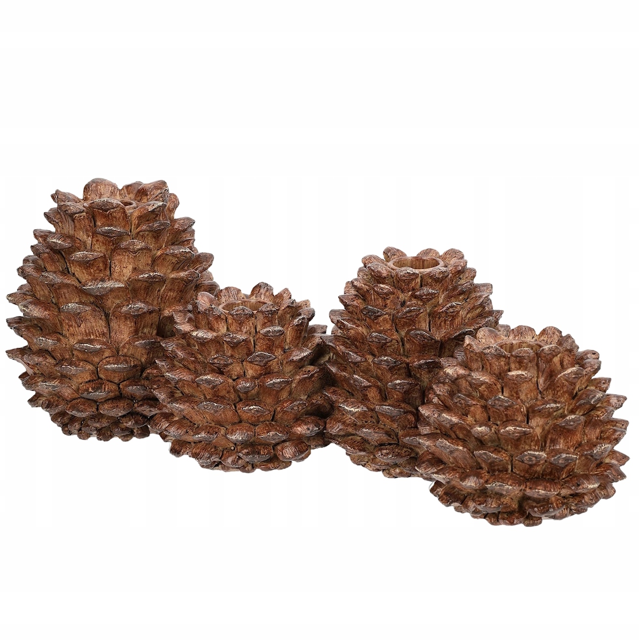 Svícen Šiška Vánoční Na Podzim 4 Svíčky Kandelábr Vánoce