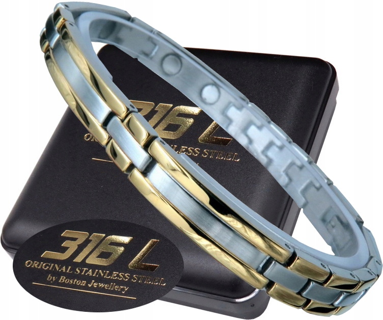 Zdravotní Magnetický Dámský Náramek S Velkou Silou Boston Jewellery, Originál