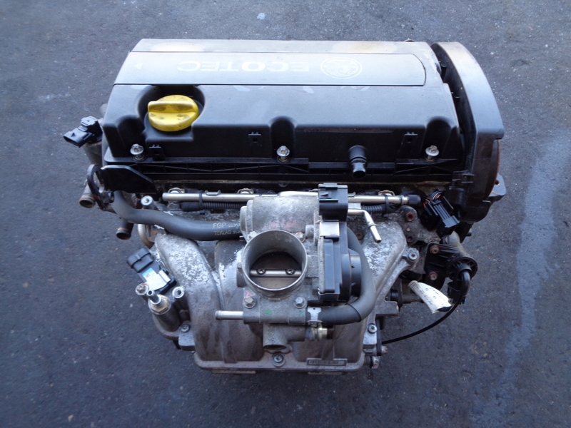 Двигатель astra vectra zafira 1.6 16v z16xep 2006r 134 тыс комплектный