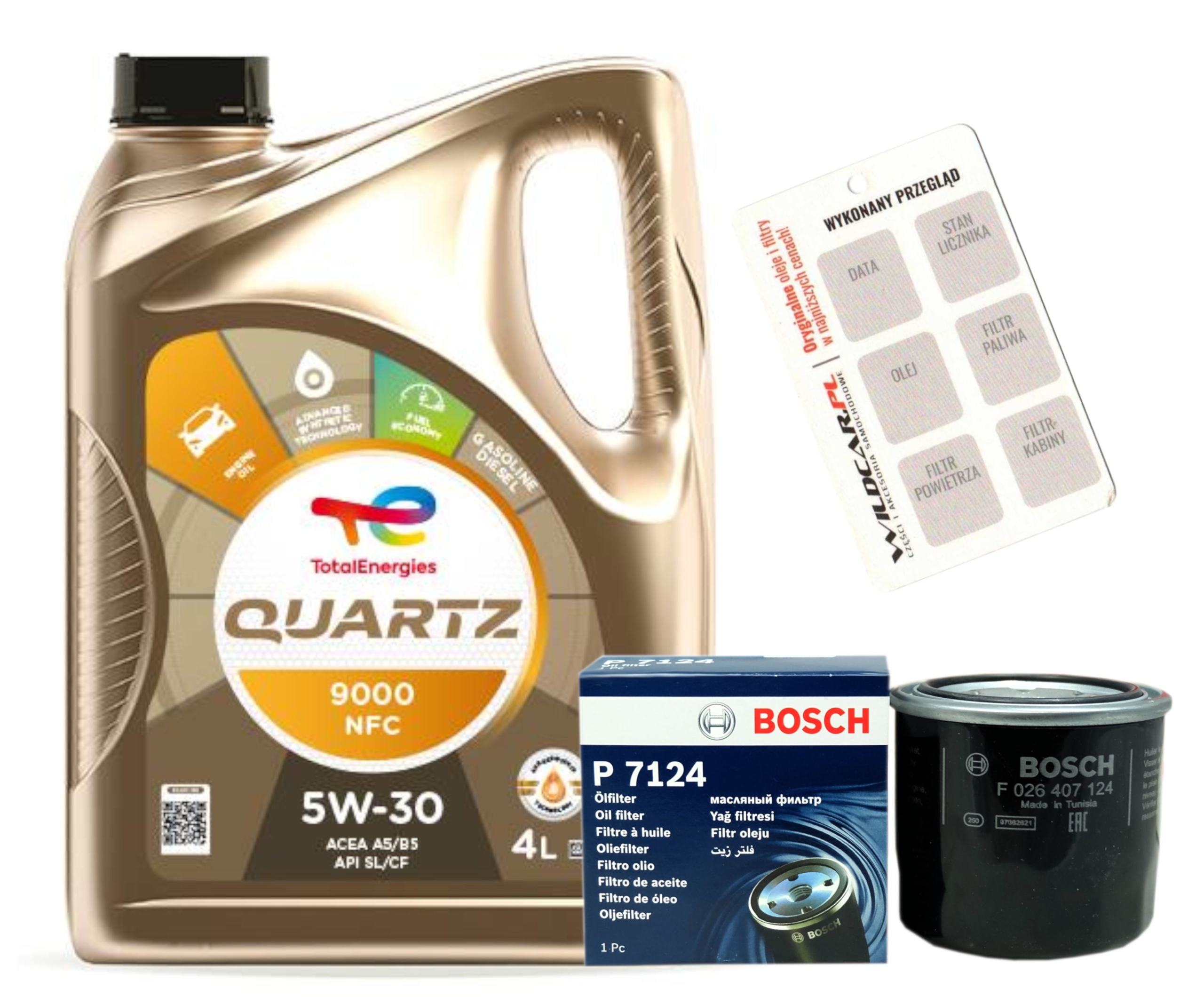Filtr Bosch Olej Total 5W30 Nfc Hyundai Kia