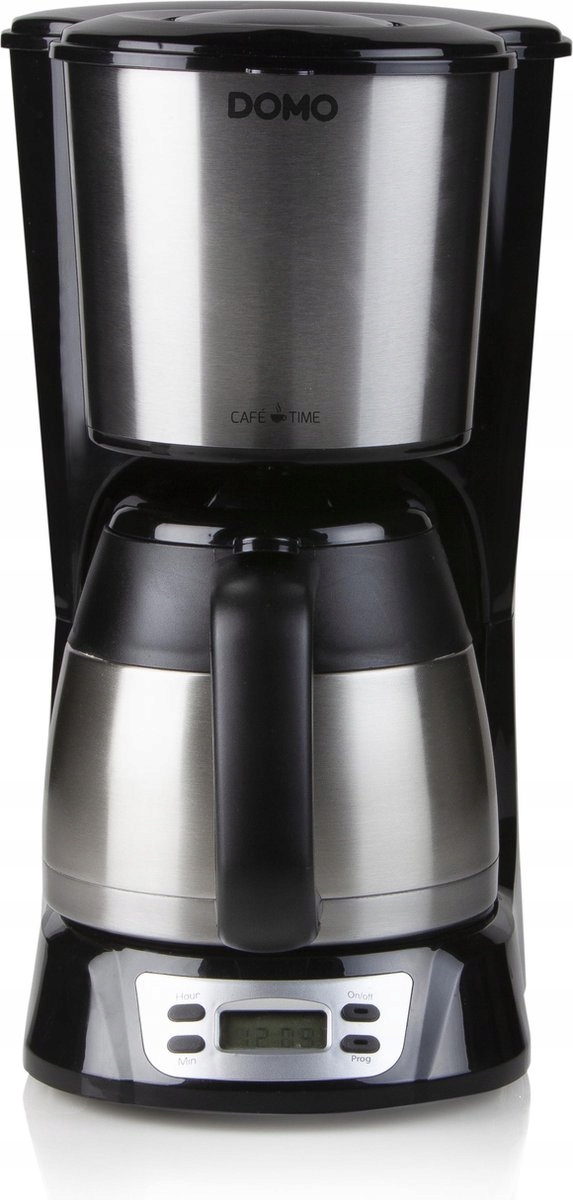 Domo DO709K překapávací kávovar, časovač, ocel konvice