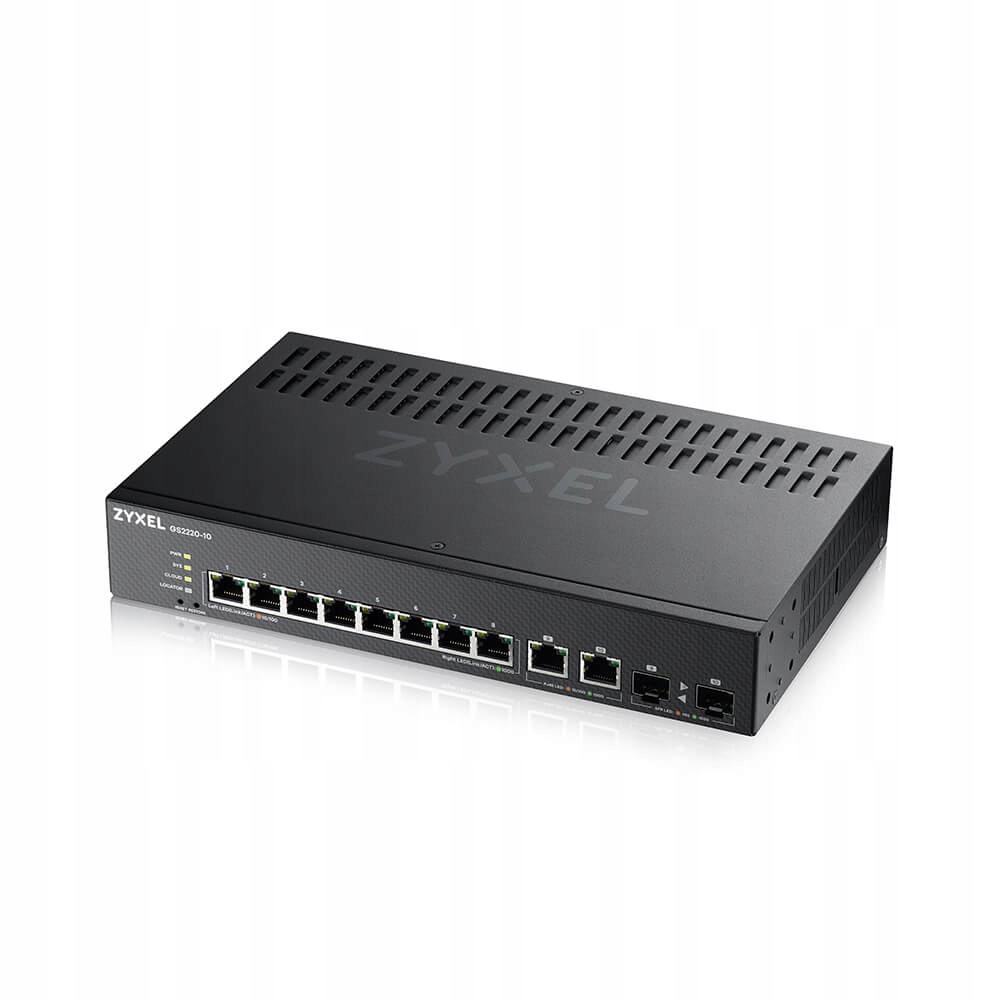 Zyxel GS2220-10 8-port GbE L2 Switch, 1 GbE Uplink