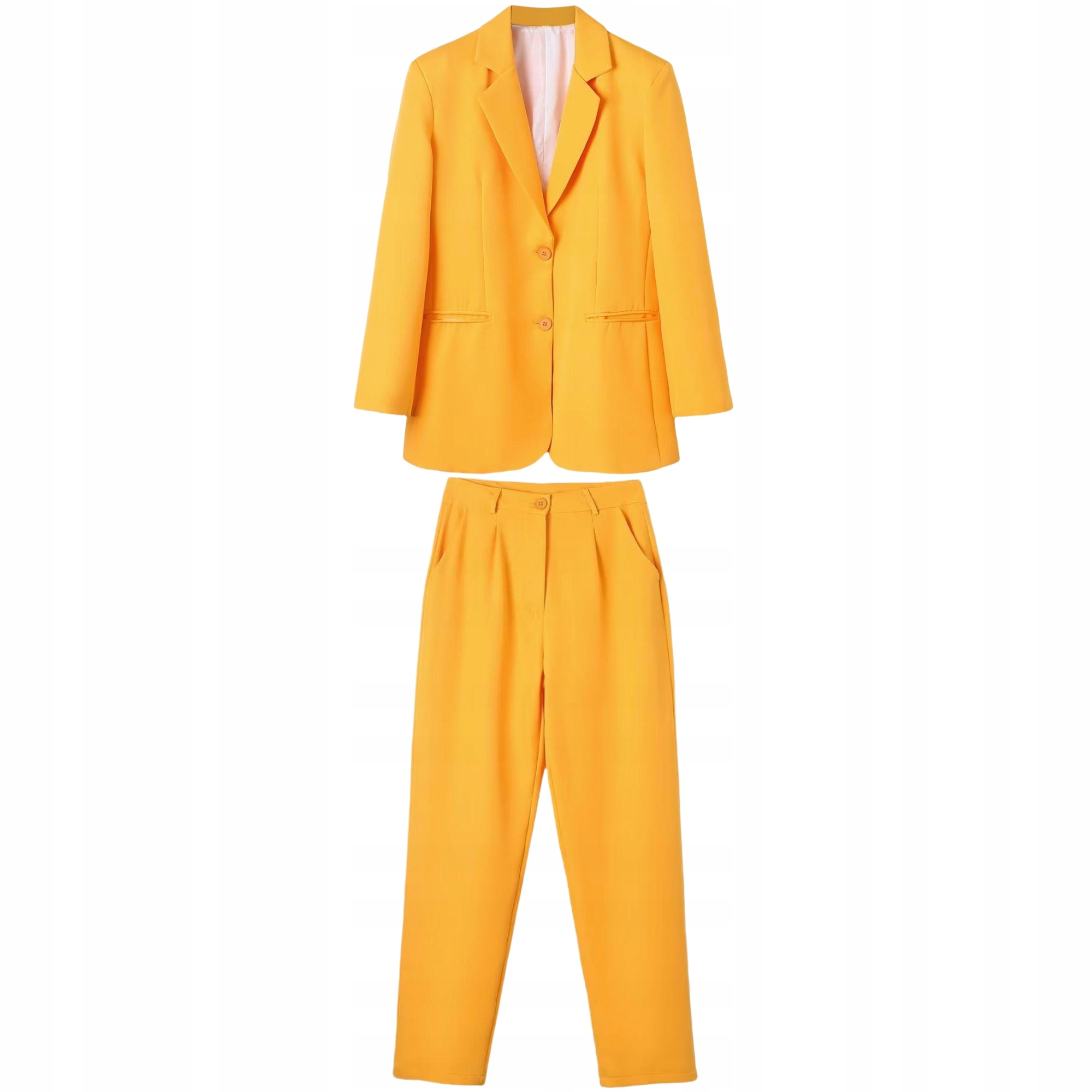 WYPRZEDAŻ WIOSENNA - GARNITUR DAMSKI MARYNARKA SPODNIE Rozmiar M