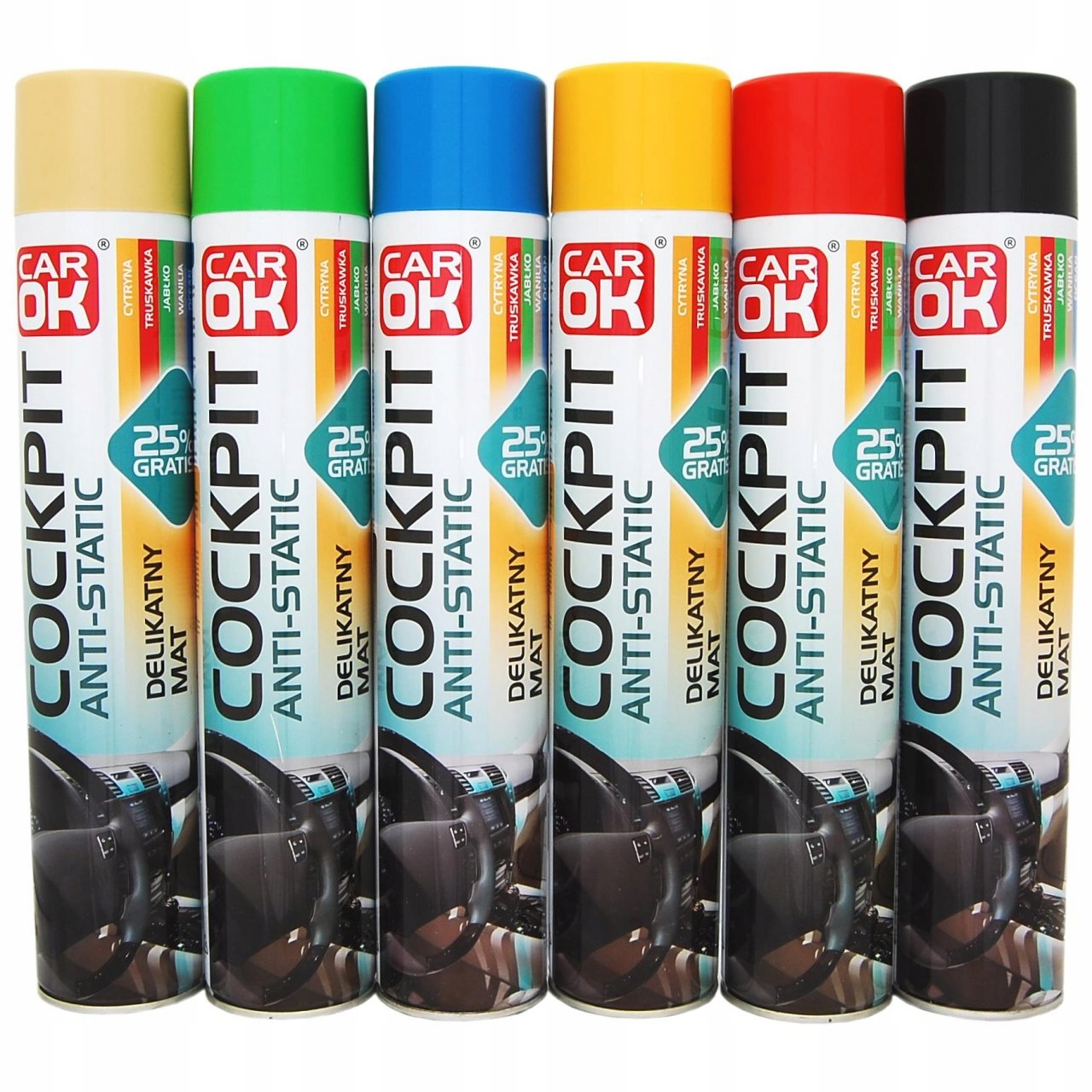 

Spray Środek Do Czyszczenia Kokpitu 750ML Mat