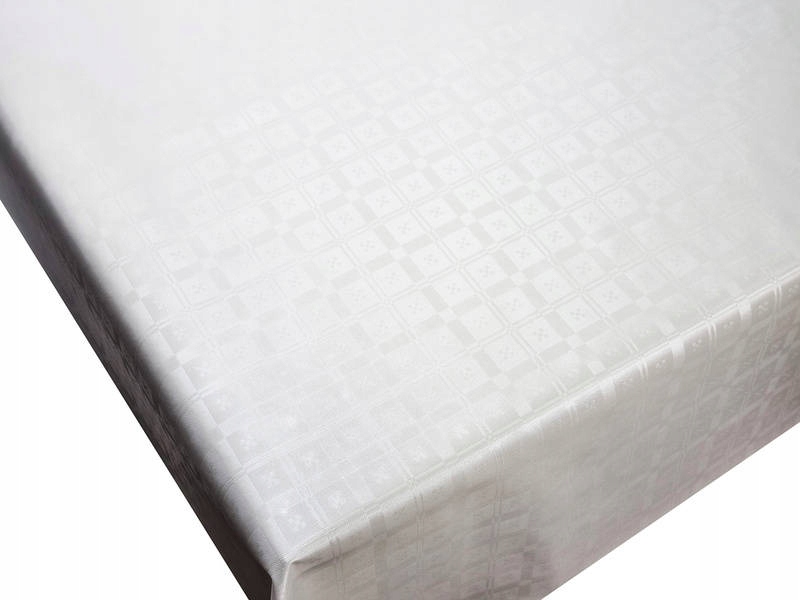 Cerata Obrus Na Wymiar Biały Kwadraciki 10x140 cm Typ obrus