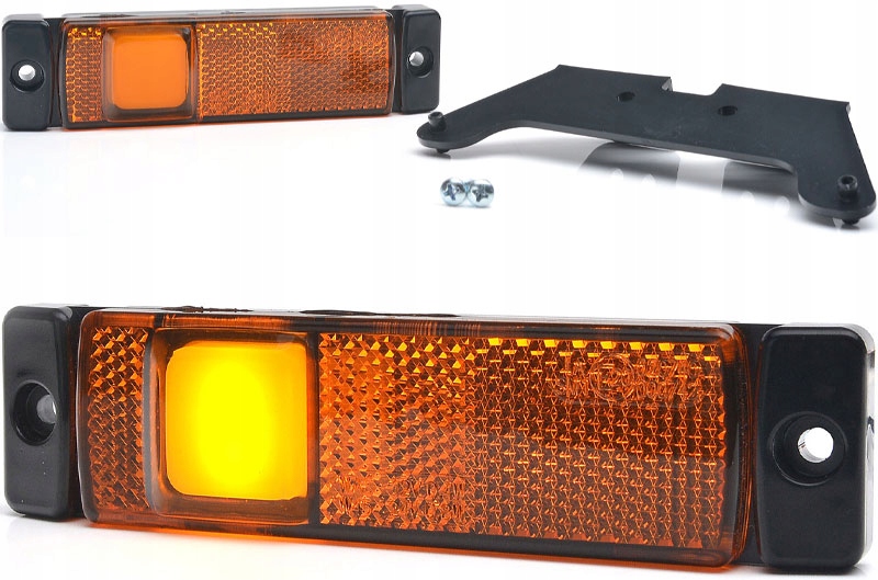 LAMPA OBRYSOWA BOCZNA LED 12/24V DIODOWA WAŚ 1261