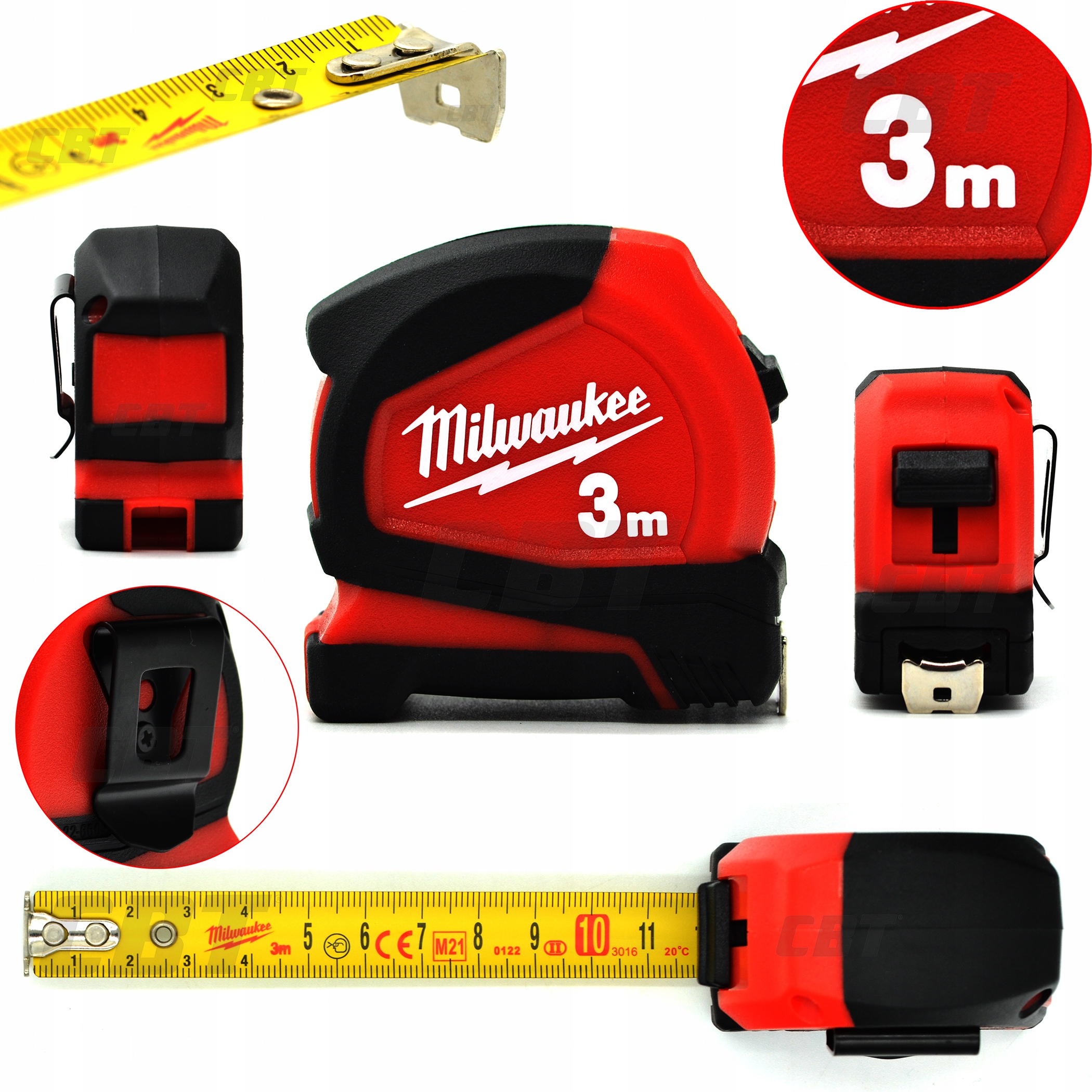 

Miara Taśma Miernicza Zwijana Compact 3M Milwaukee