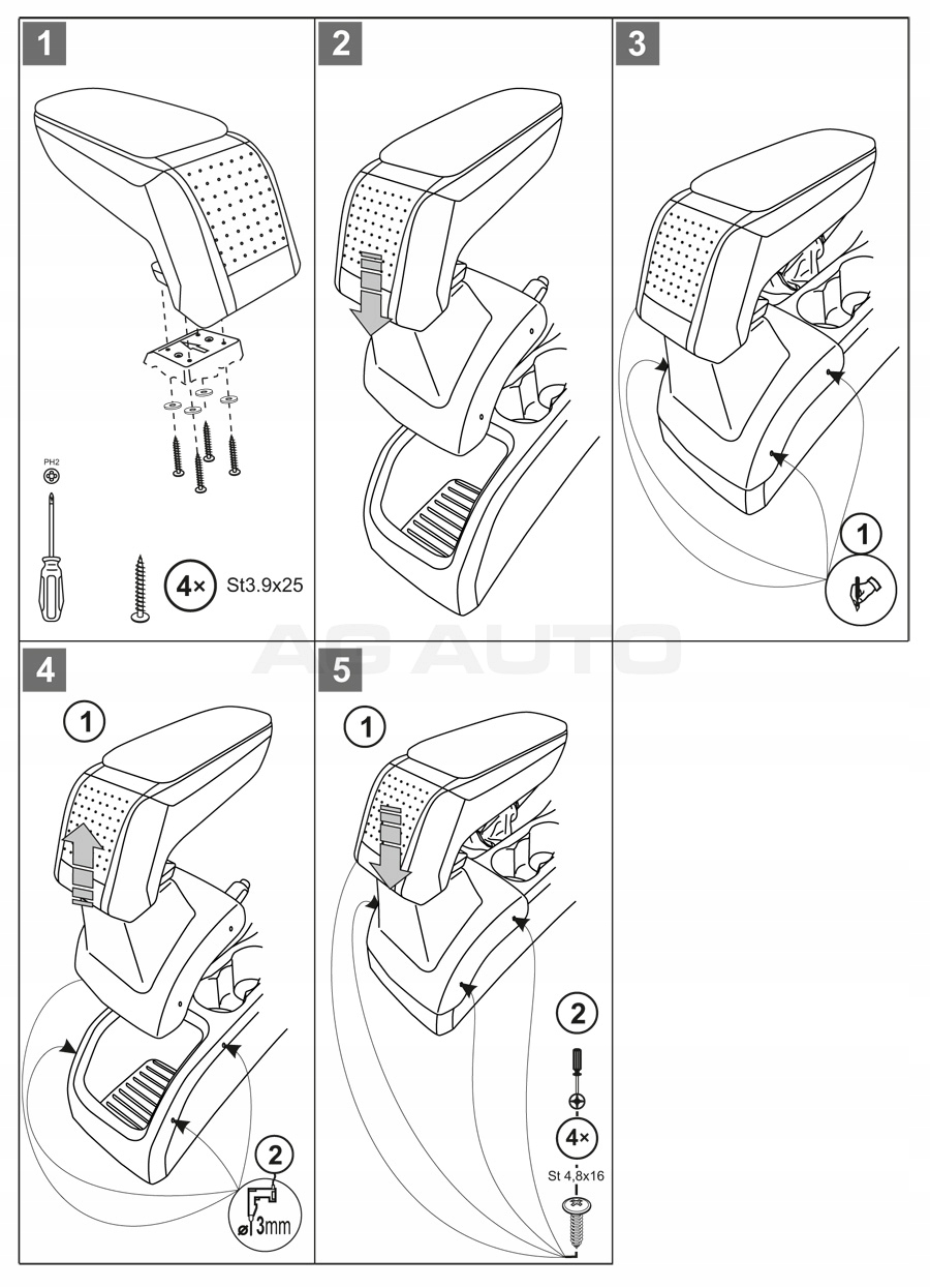PODLOKIETNIK STANDARD Ford Focus II 2004 2012 Part manufacturer Rati
