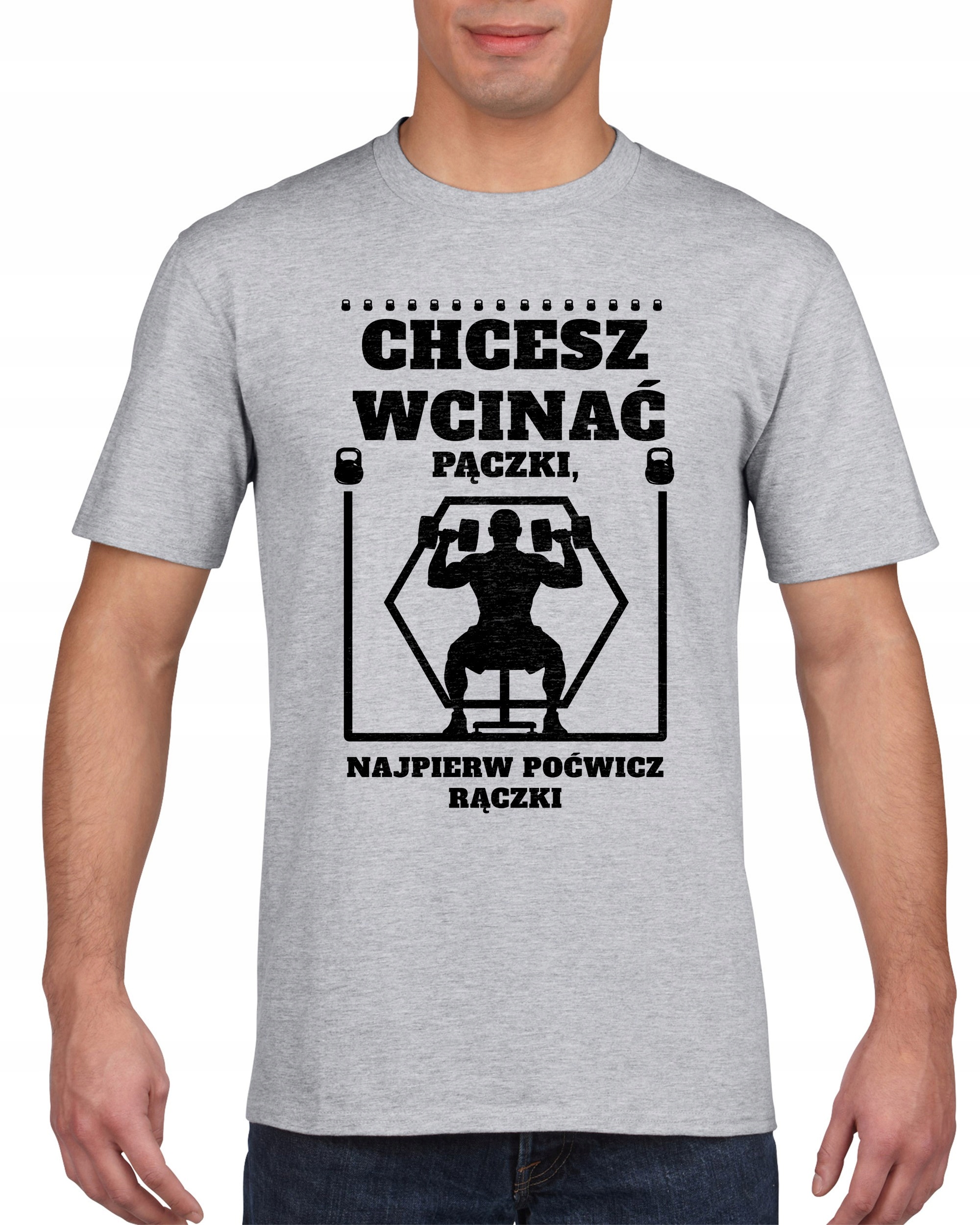 

Koszulka męska Na Silownie Pocwicz Raczki s S
