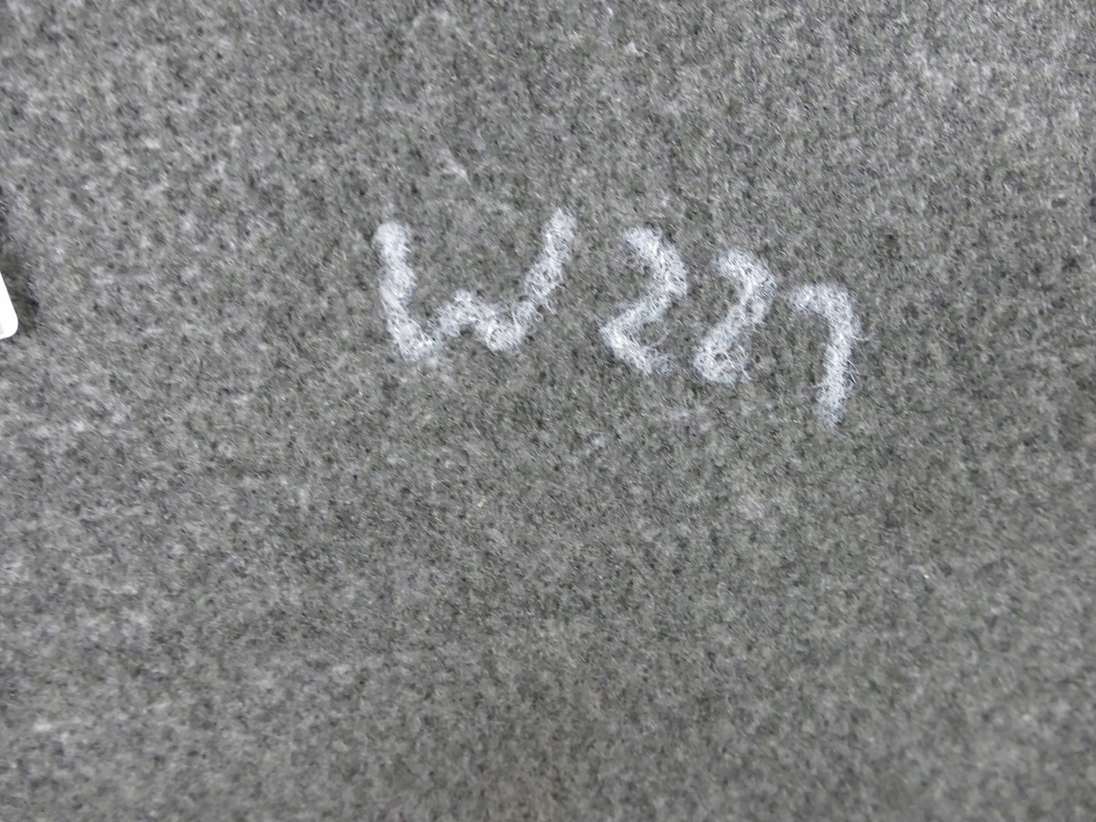 MERCEDES S W221 LONG mats boot carpet