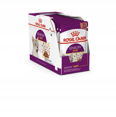 Royal Canin Sensory Taste Vlhké Krmivo Pro Kočky 12x85G
