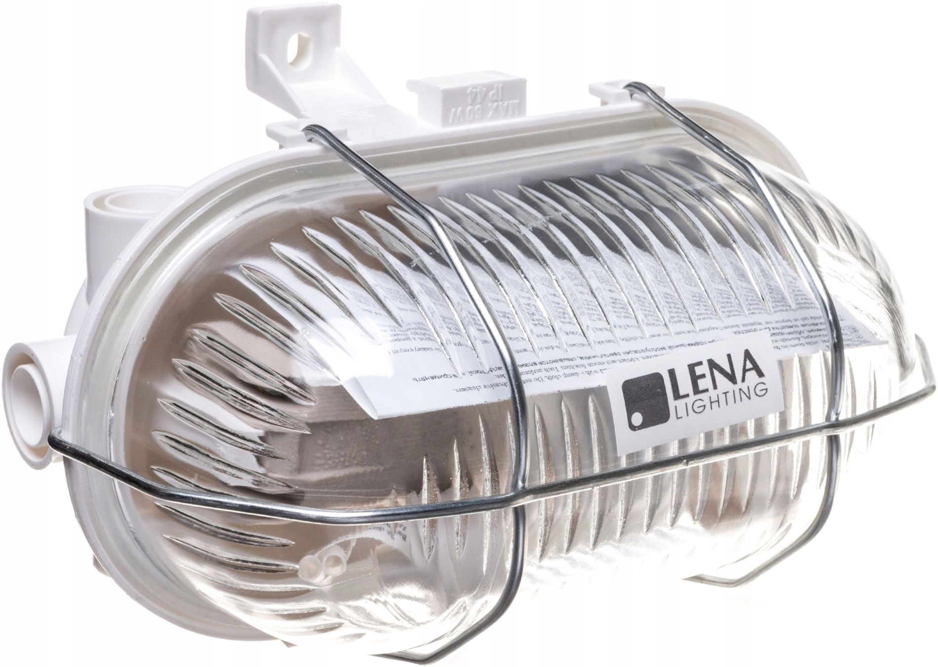 

Oprawa kanałowa z siatką 60W E27 biała IP44