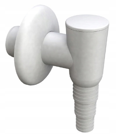 BONOMINI SYFON NATYNKOWY DO PRALI ZMYWARKI BIAŁY