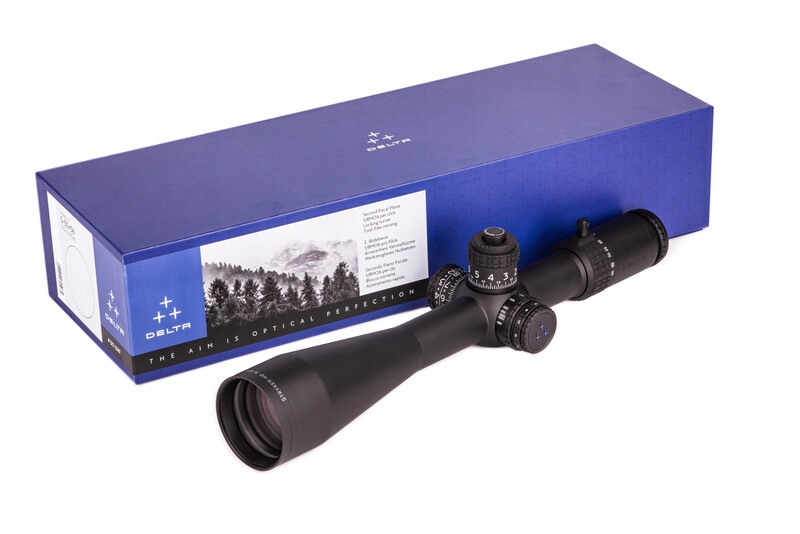 Luneta celowniczna Delta Optical Stryker Hd 5-50x56 DLS-1 (mrad) Zestaw