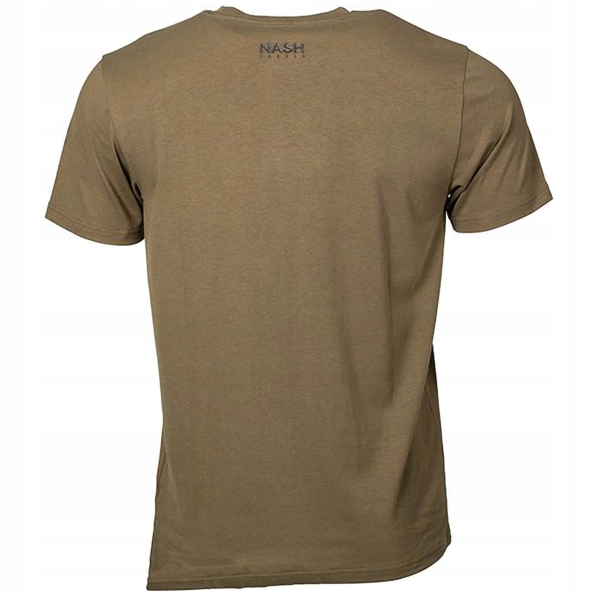 Koszulka Wędkarska T-Shirt Z Nadrukiem Nash Make It Happen Fish Green r. XL Stan opakowania oryginalne