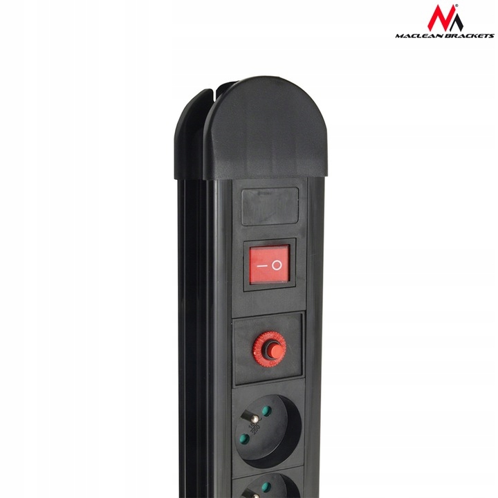 PRZEDŁUŻACZ 10 GNIAZD LISTWA ZASILAJĄCA BYDGOSZCZ Model MCE-10