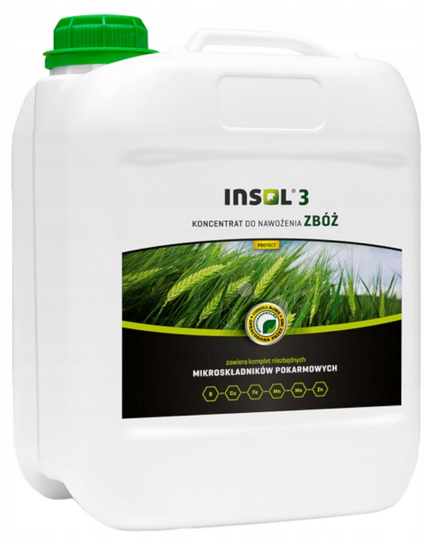 

Insol 3 Zboża 20L Nawóz Odżywka Zbóż Pszenicy