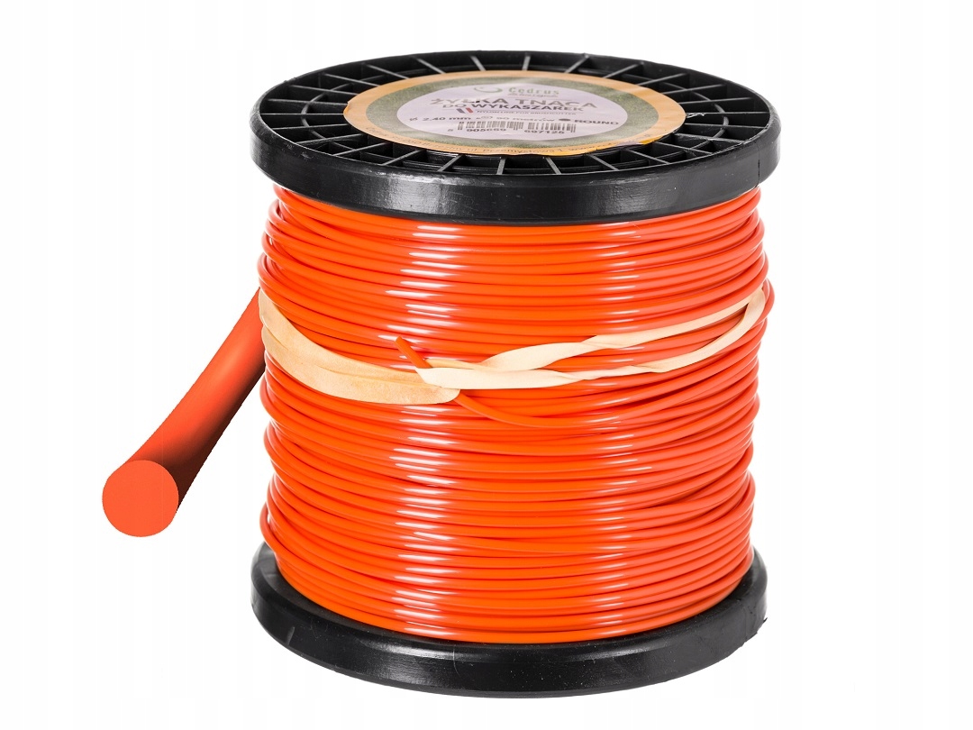 

Żyłka tnąca kosy podkaszarki 2,4mm x 90m okrągła