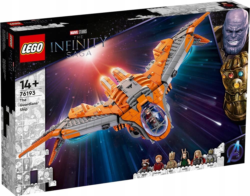 

Lego Marvel 76193 Statek Strażników Benatar
