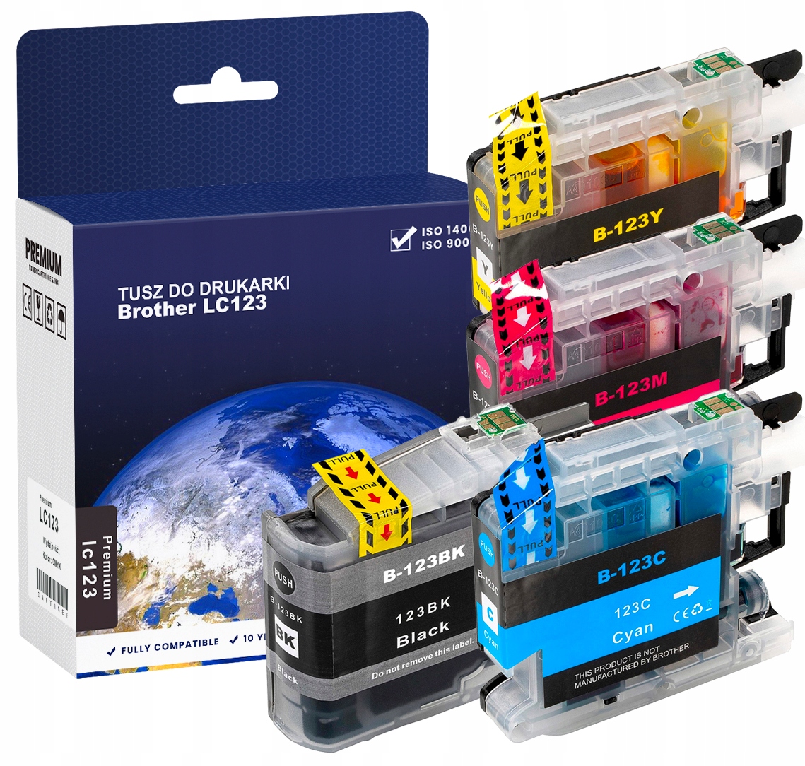 

4x Tusz Do Drukarki Brother DCP-J552DW DCP-J752DW