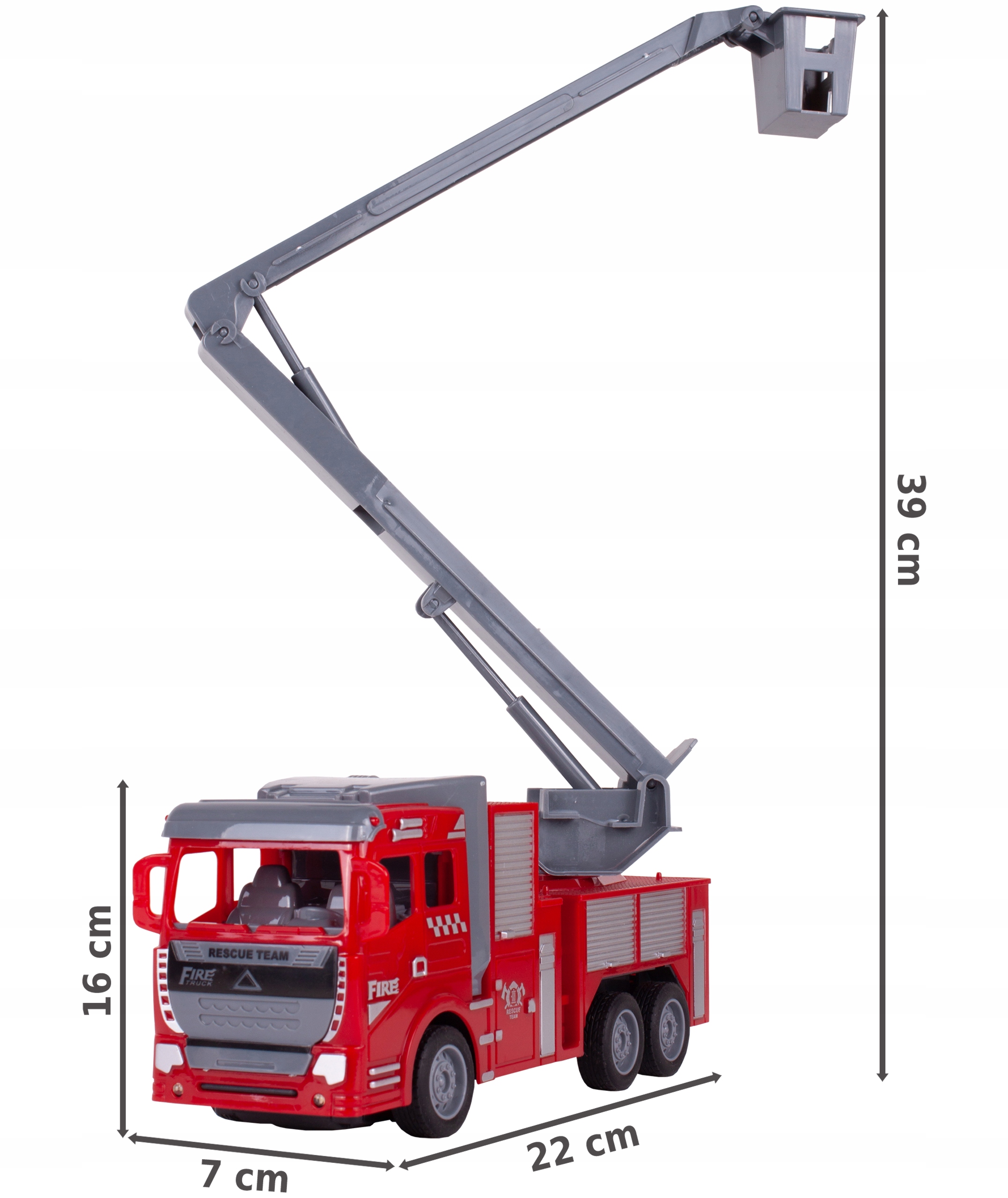 HASIČSKÝ RC TRUCK 1:24 LIGHT Gender Boys