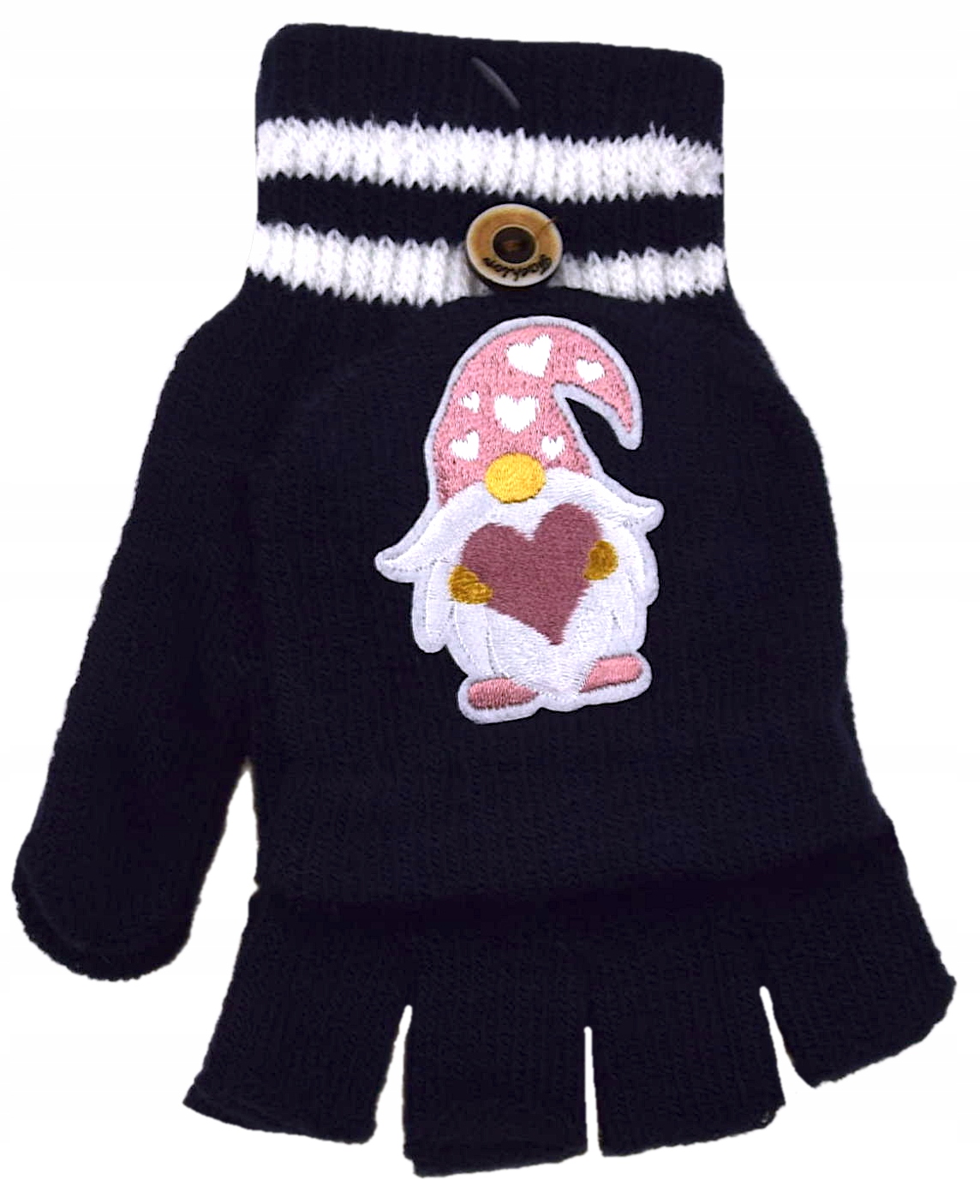 

Yo Rękawiczki Odkryte/zakryte Skrzat Granat 14 CM