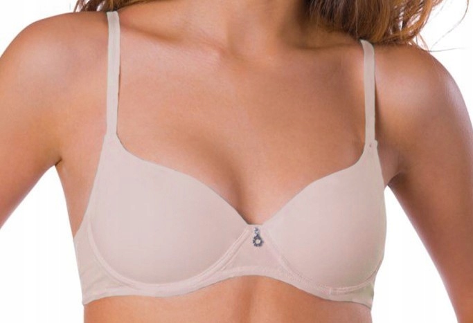 KEY BIUSTONOSZ TBM 122 MŁODZIEŻOWY beż 85CC Marka Key