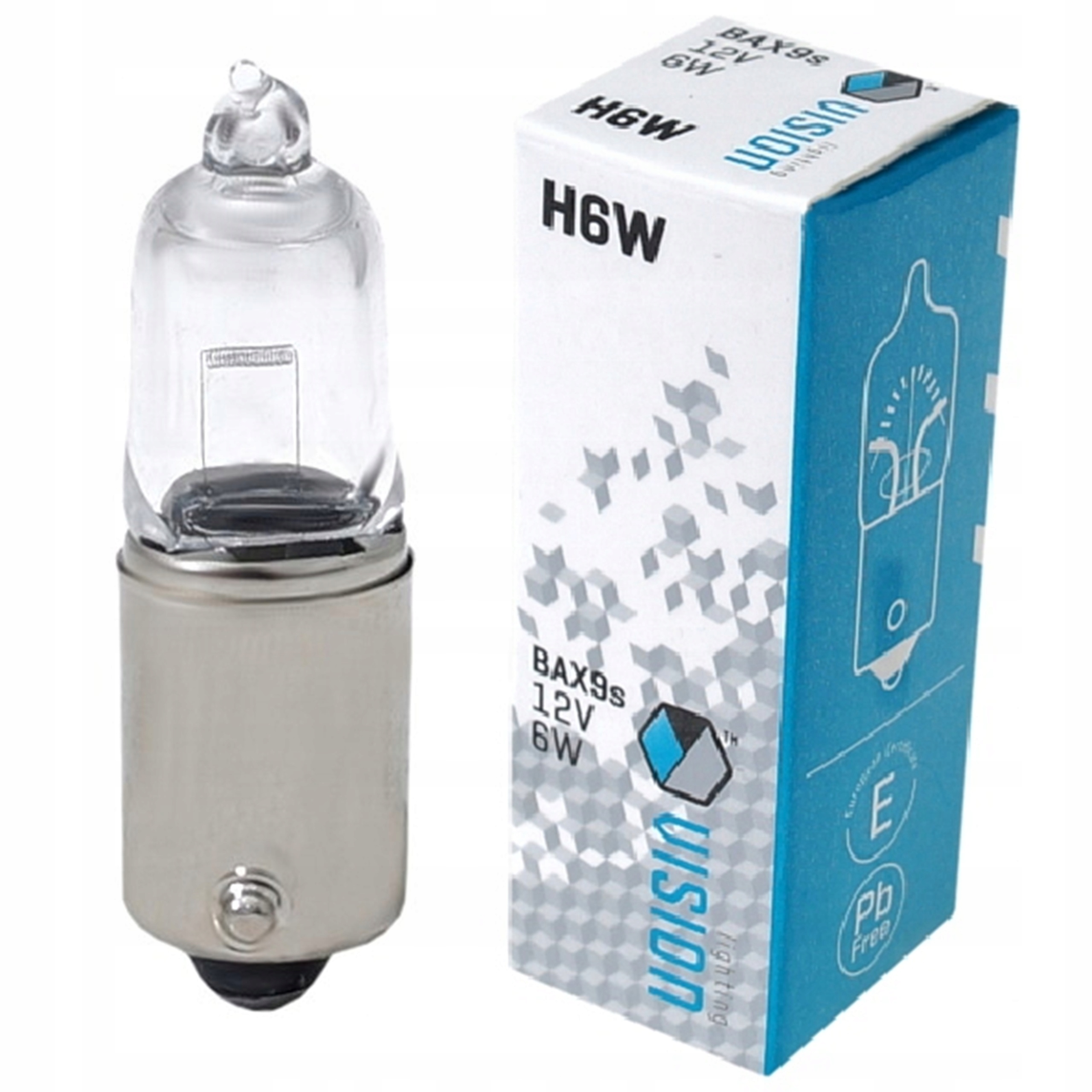 Żarówka Vision H6W 12V 6W BAX9S Homologacja Postojowa Tablicy Obrysówka