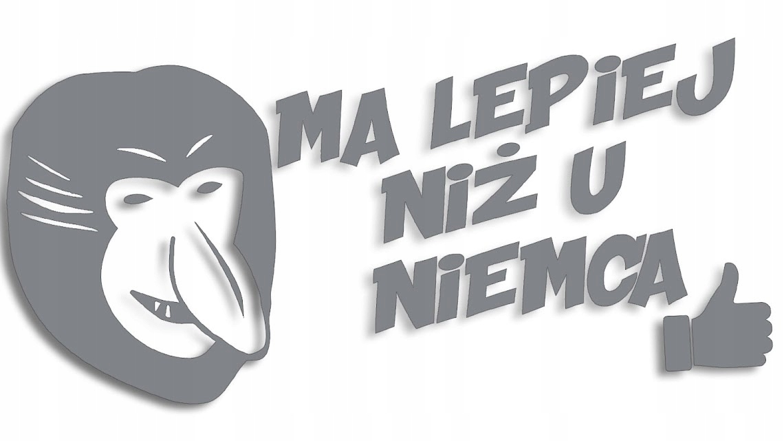 

Nosacz Janusz Ma Lepiej Niż U Niemca vag szara
