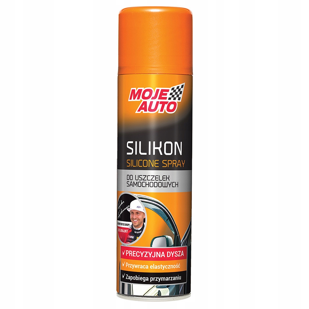 Silikon Środek Do Uszczelek Samochodowych Spray Moje Auto 200ml