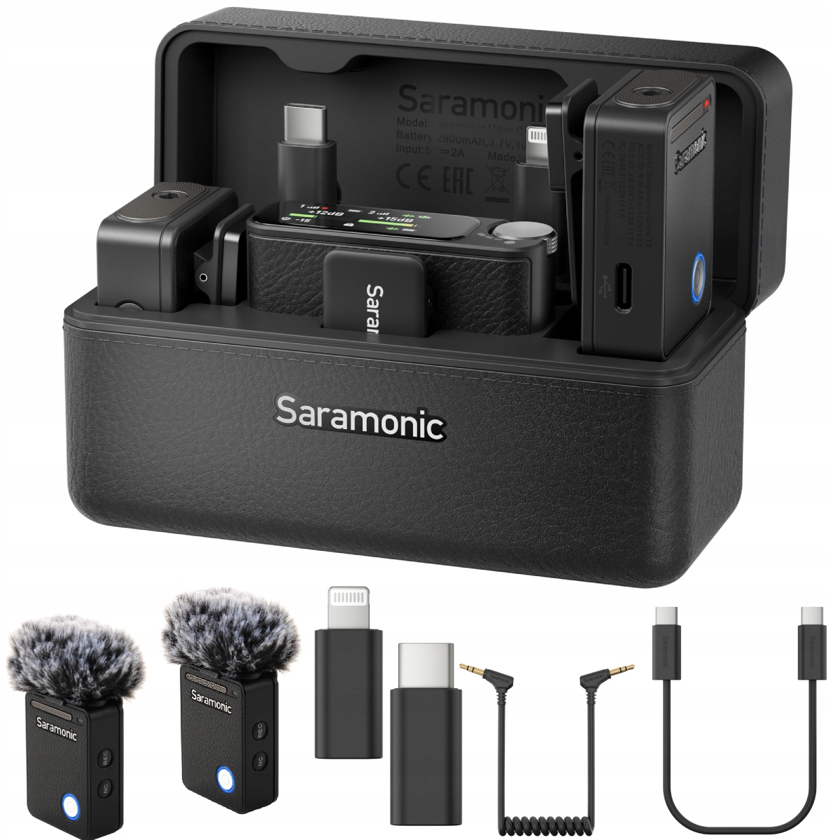 Mikrofon Bezprzewodowy Do Telefonu Aparatu Na Klipsie Saramonic Ultra 01