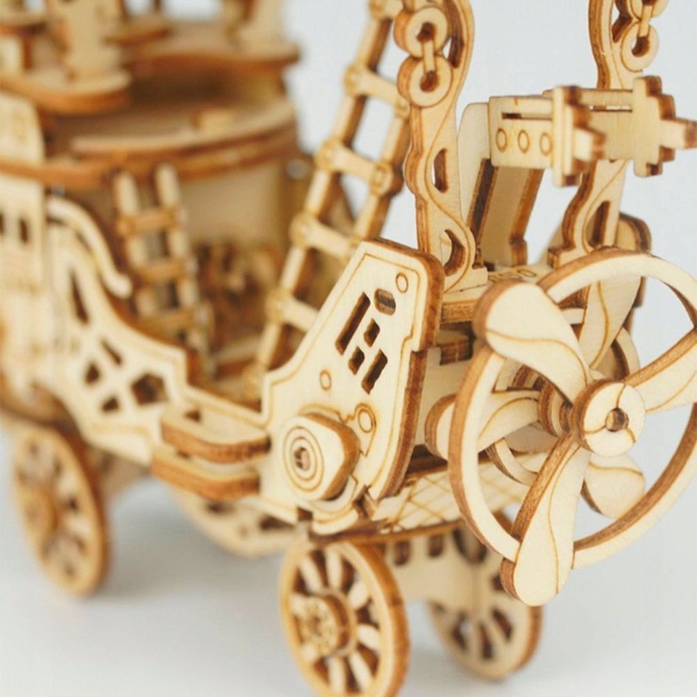 ROBOTIME Dřevěný Model Puzzle 3D - Vzducholoď Počet dílů 176