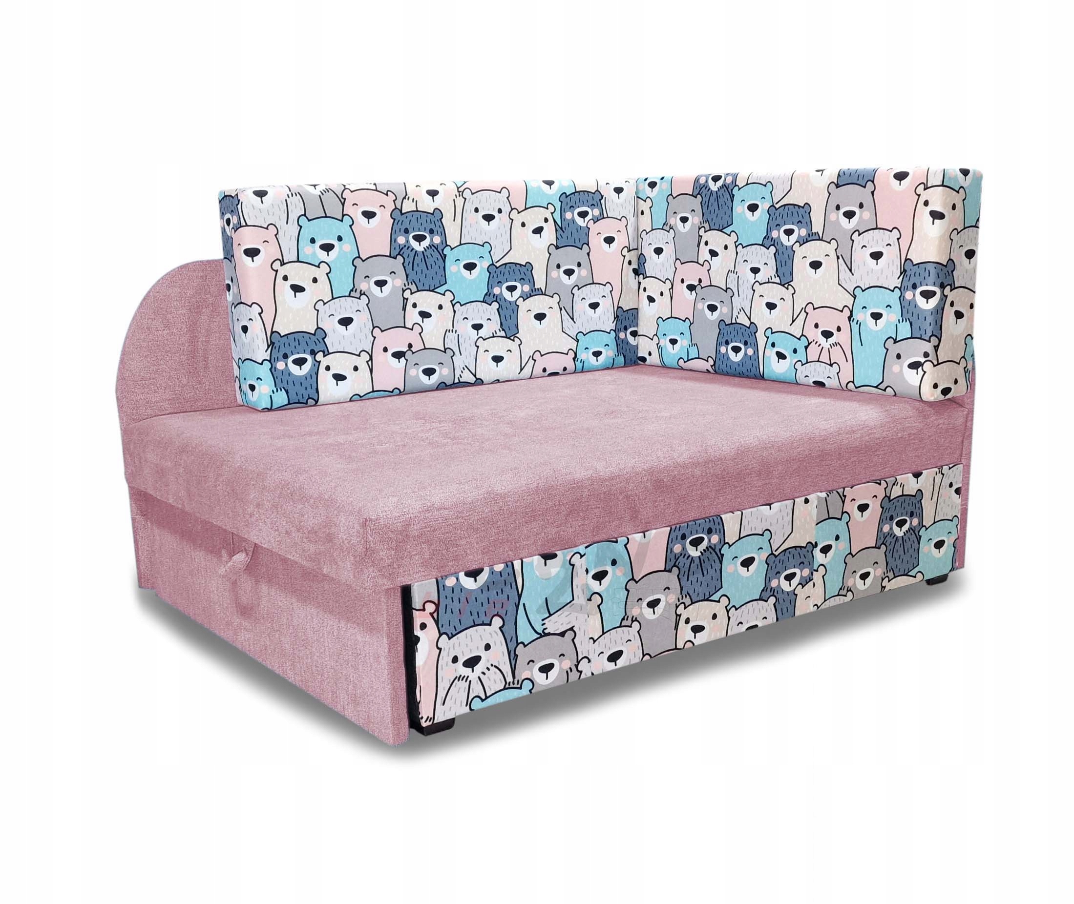 Łóżko dla dzieci, sofa rozkładana, narożnik KUBUŚ Typ sofa (kanapa)