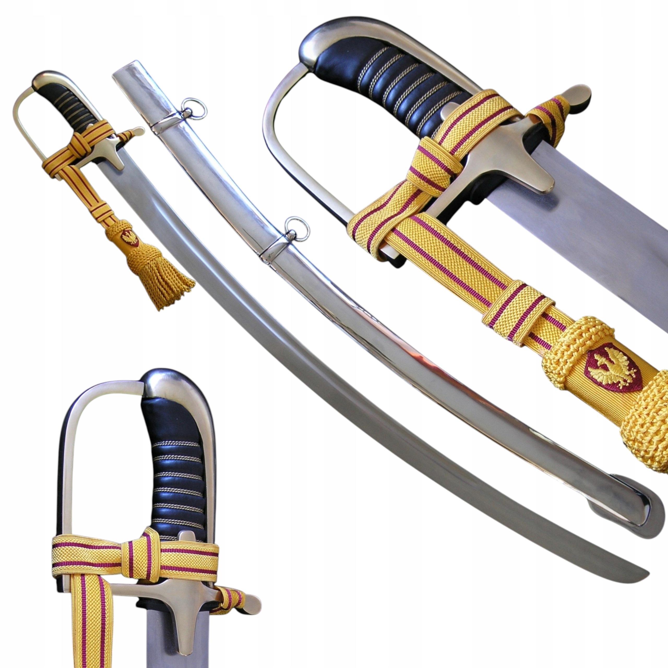 Polská šavle Důstojnická šavle WZ/1921 s pouzdrem Hladká plus Chvost