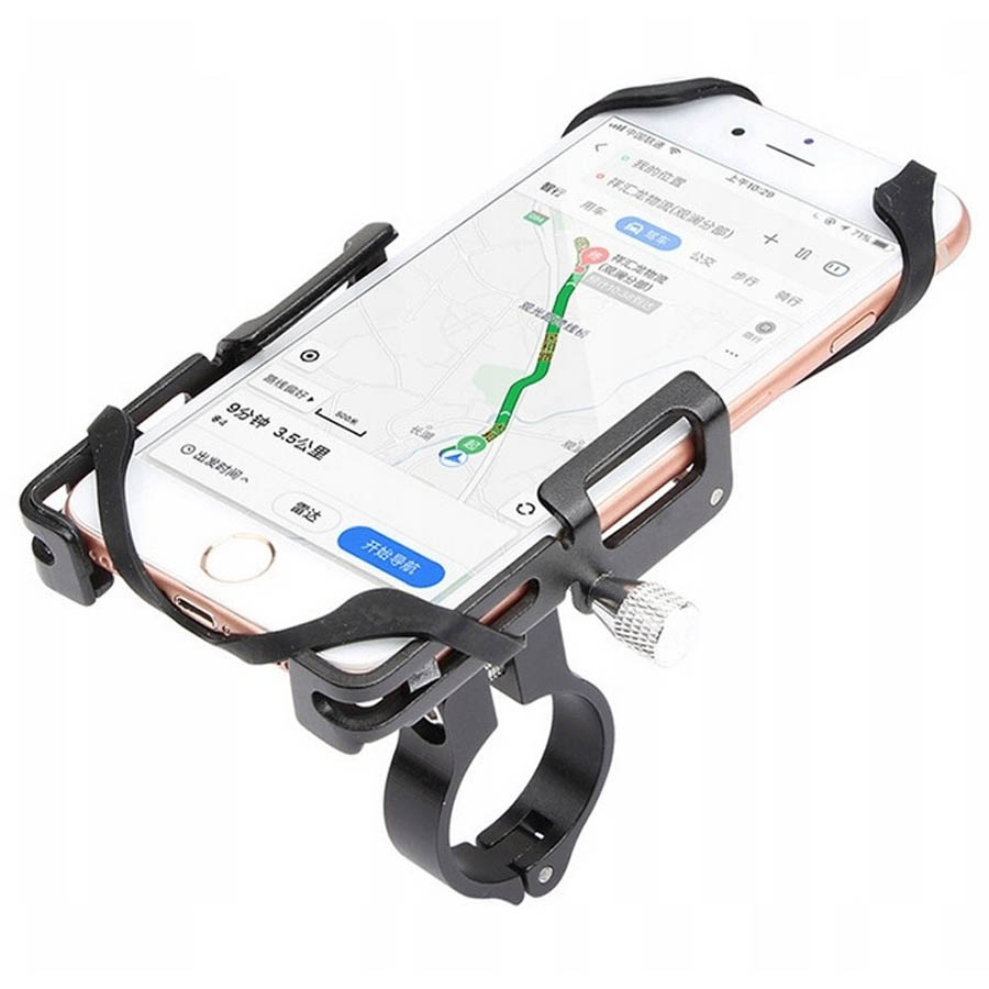 UCHWYT ROWEROWY MOTOCYKLOWY NA TELEFON GUB P10 + GUMA - NA ROWER DO ROWERU Model P10