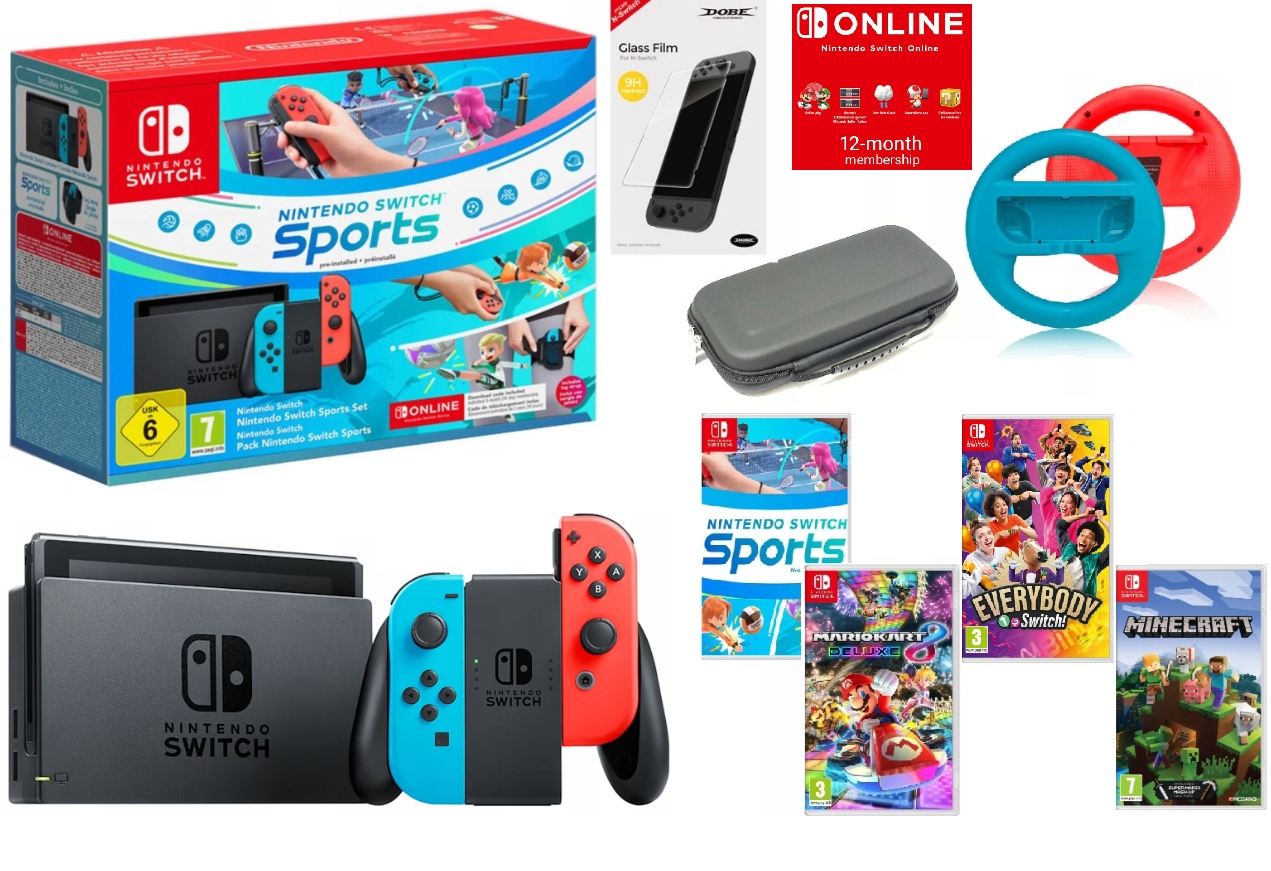 Nintendo Switch w107 Konsole Nintendo Switch - Gry w zestawie: nie - Ceny, Opinie