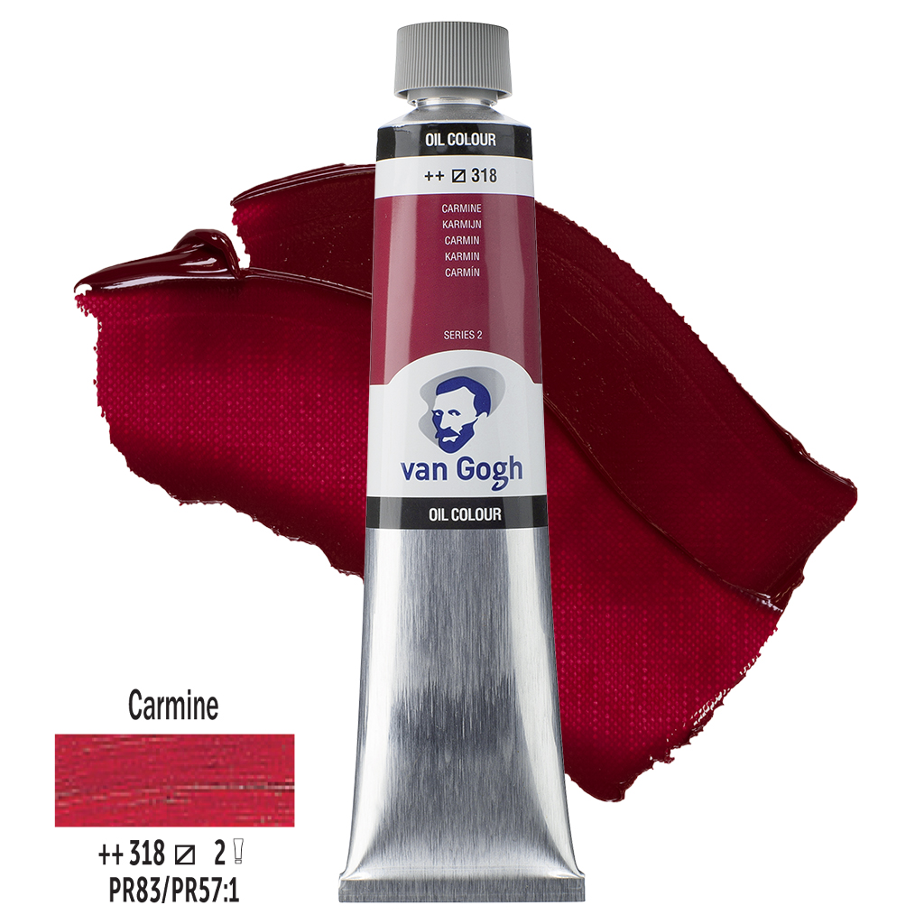 Barva Olejová Talens Van Gogh 200 ML 318 Carmine