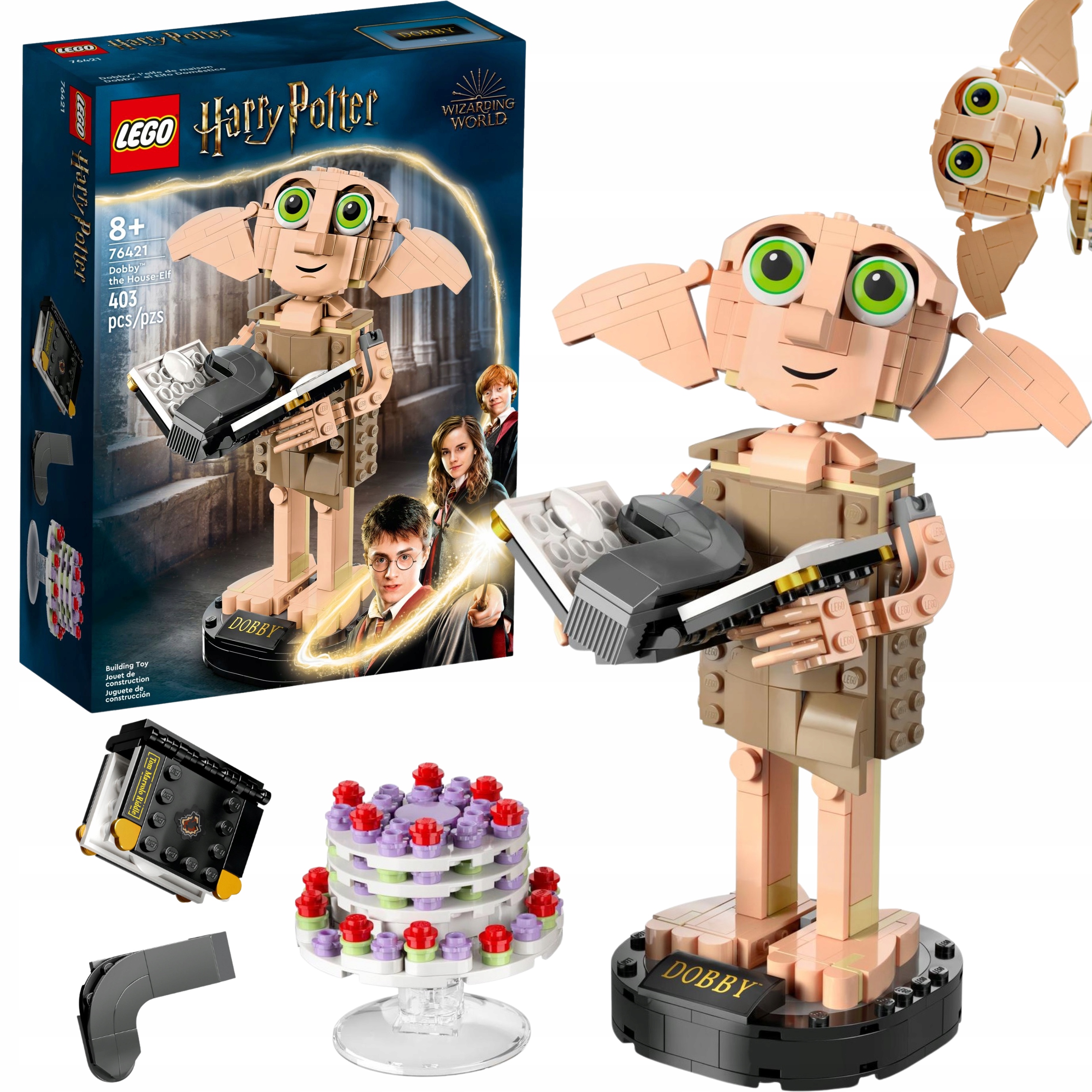 Lego Harry Potter 76421 Zgredek Skrzat Domowy Na Święta Mikołaj