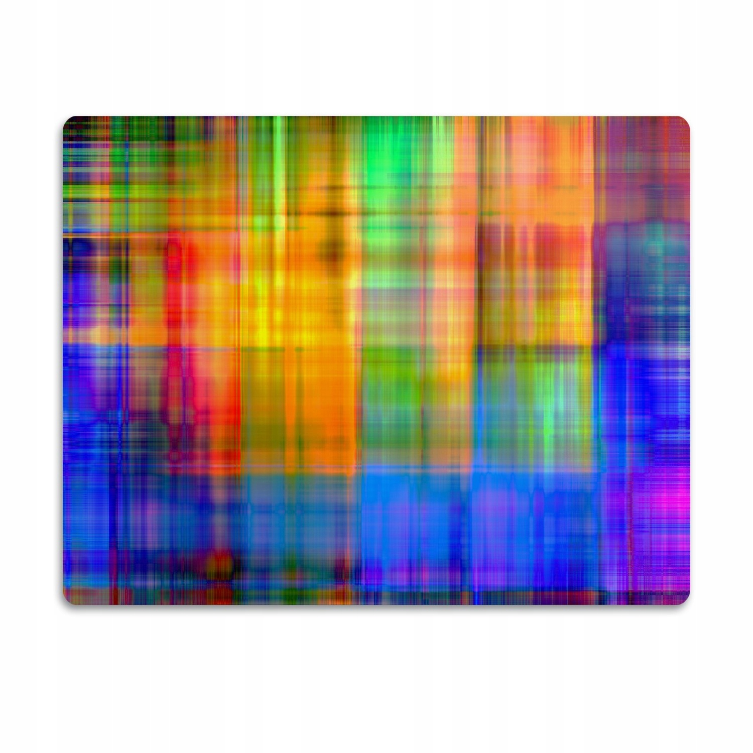 Levně Podložka pod misku pro psa kočku Barevná síťka 60x40