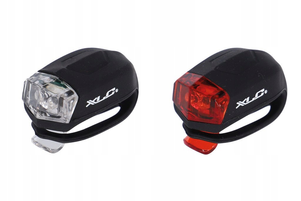 Lampka rowerowa Led XLC CL-E14 (zestaw przód/tył)