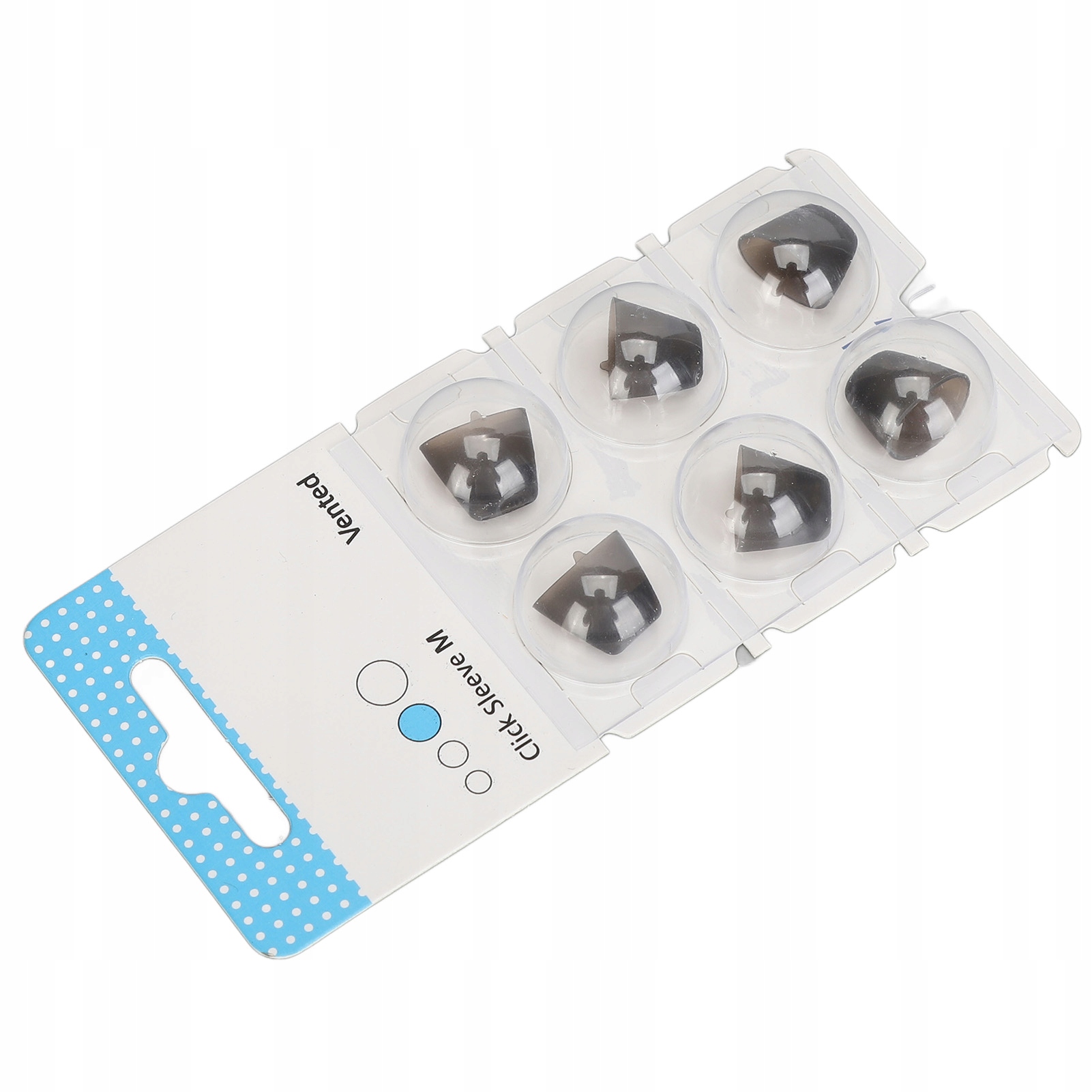 6 Szt. Silikonowy Rękaw Zatrzaskowy Ochrona Uszu M