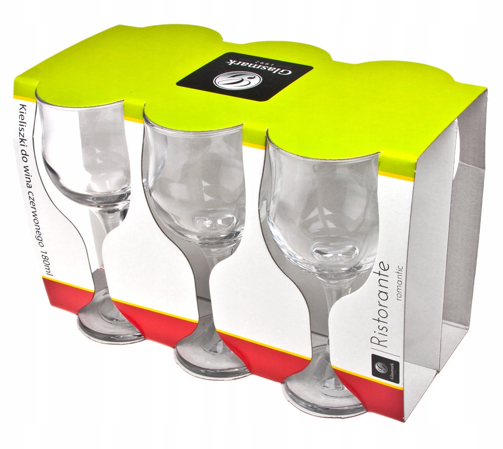 6x KIELISZKI DO WINA BIAŁEGO, CZERWONEGO 180 ml Kod producenta 57g0905-W180-0000-00