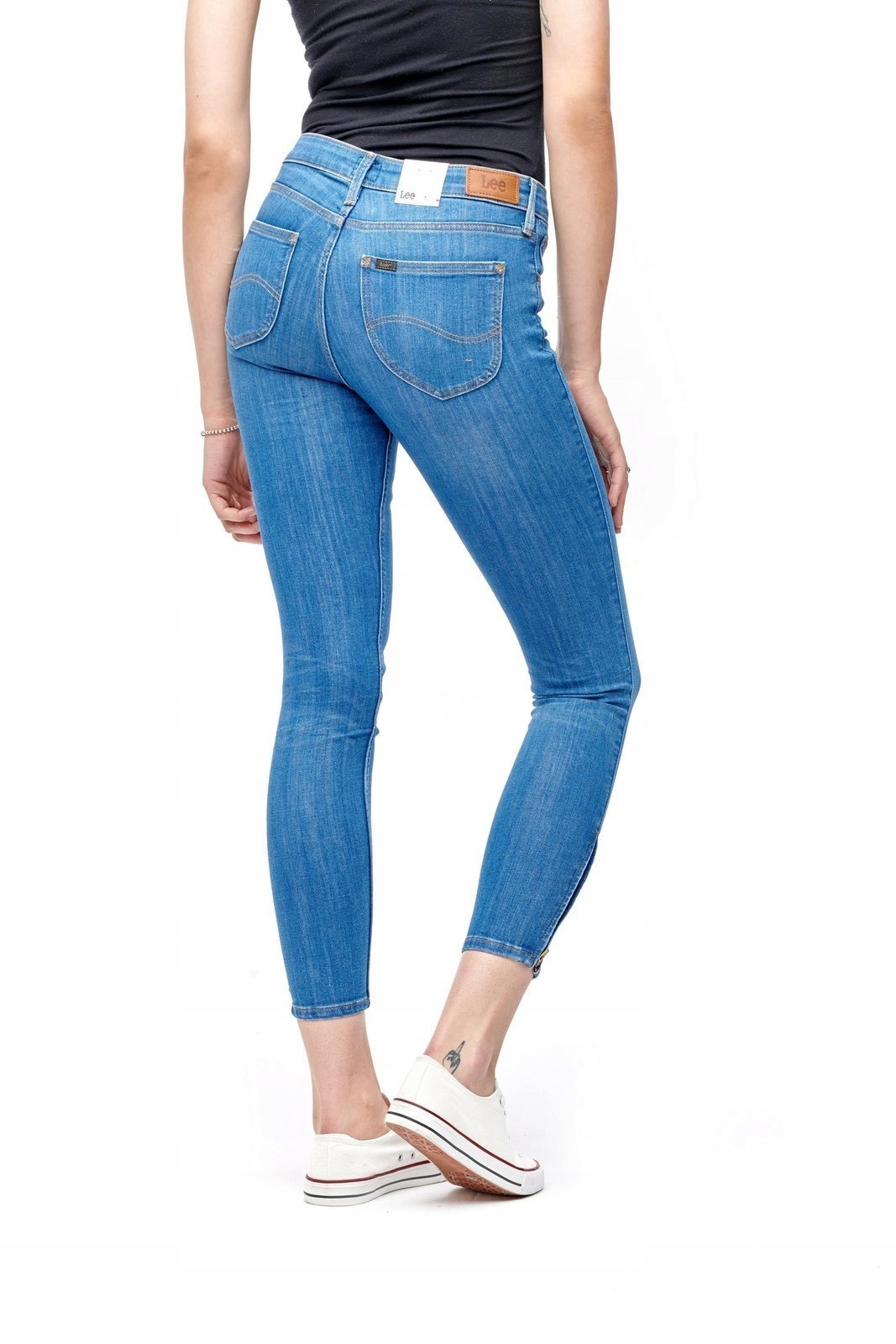 Lee Scarlett Cropped High Blue L30CPFYO 33/33