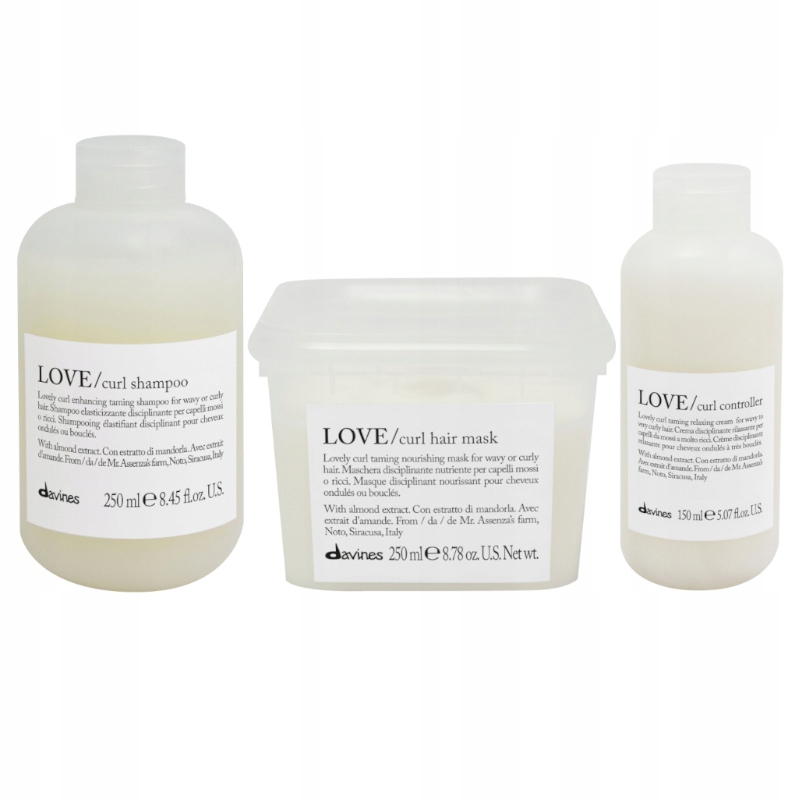 Davines Love Curl Set Šampon Maska 650ML