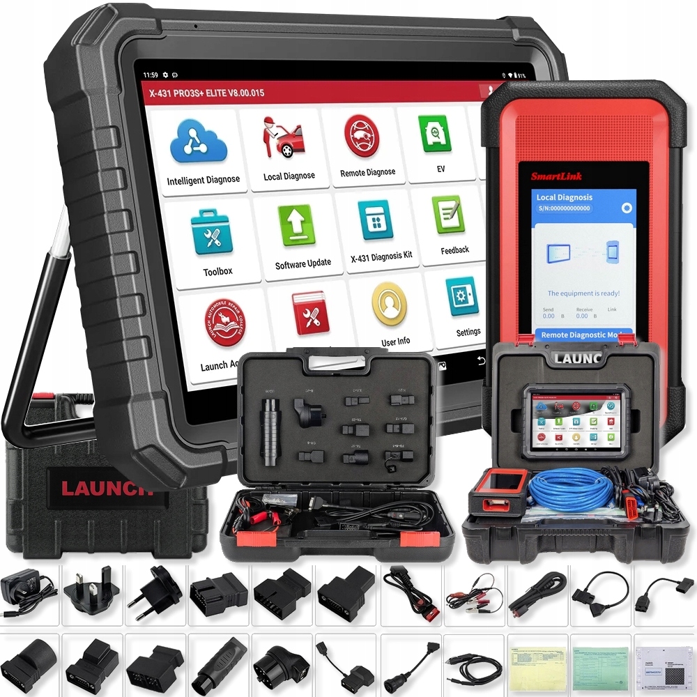 Launch PRO3S+ Elite Smartlink C Diagnostyczny Kodowanie Programowanie Sgw