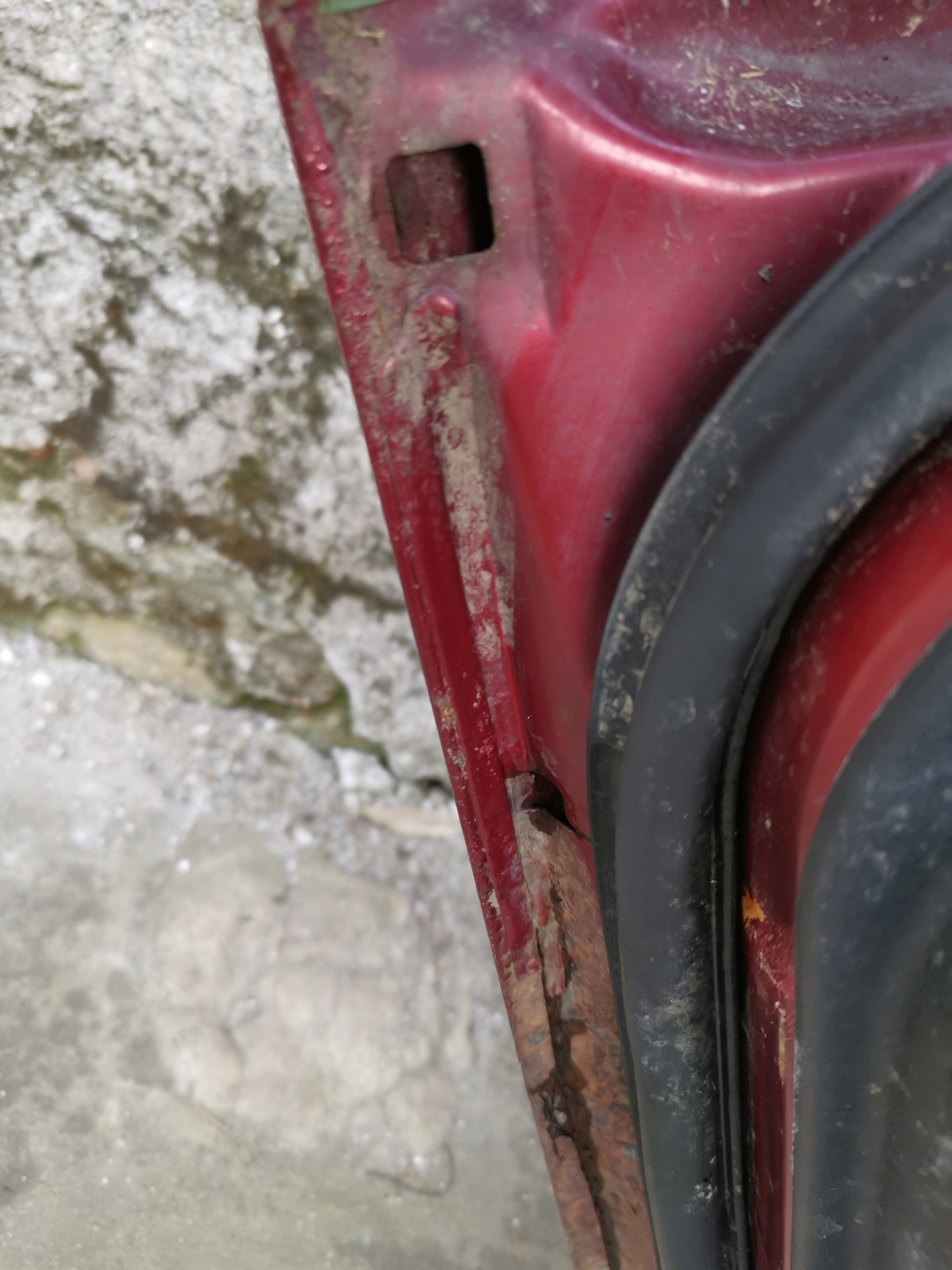 door right rear. rear part MITSUBISHI SPACE STAR and 1