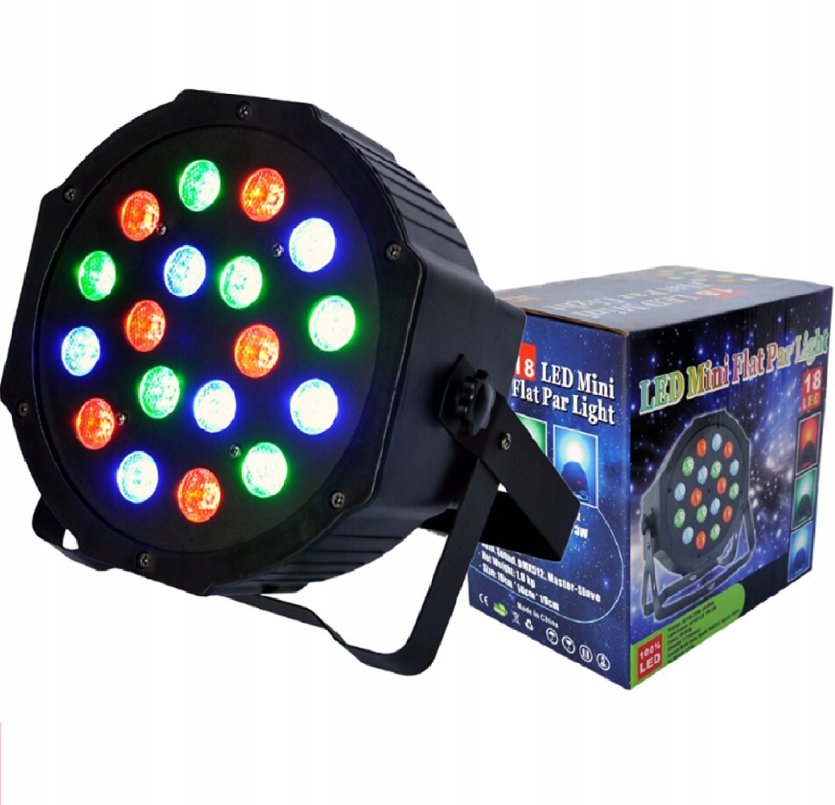 KOLOROFON REFLEKTOR LED LASEROWY DYSKOTEKOWY LAMPA RGB EAN (GTIN) 5906214801660