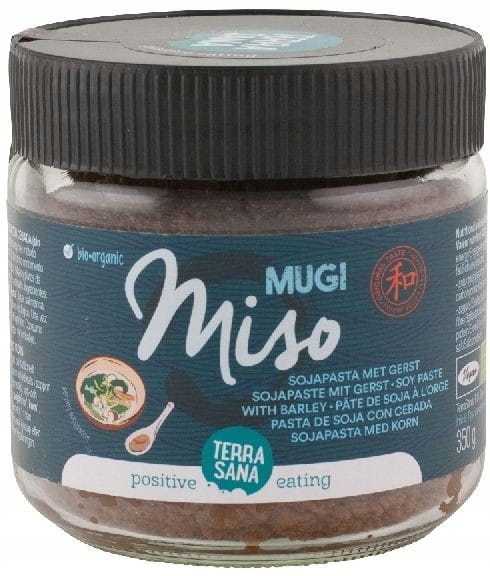 Mugi Miso (sójová Pasta S Ječmenem) Bio 350 g Terrasana