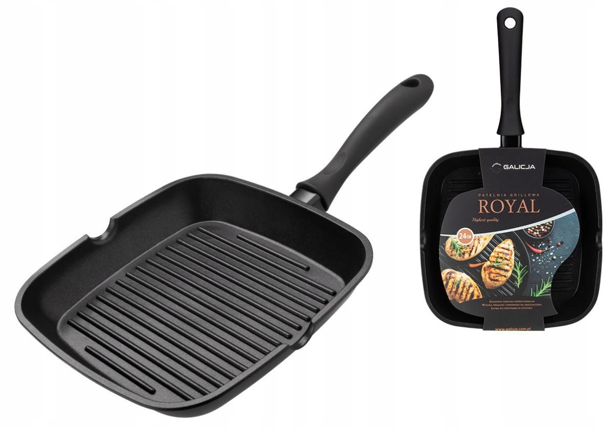 Grilovací pánev Galicja Royal 24 cm nepřilnavá (nepřilnavá)