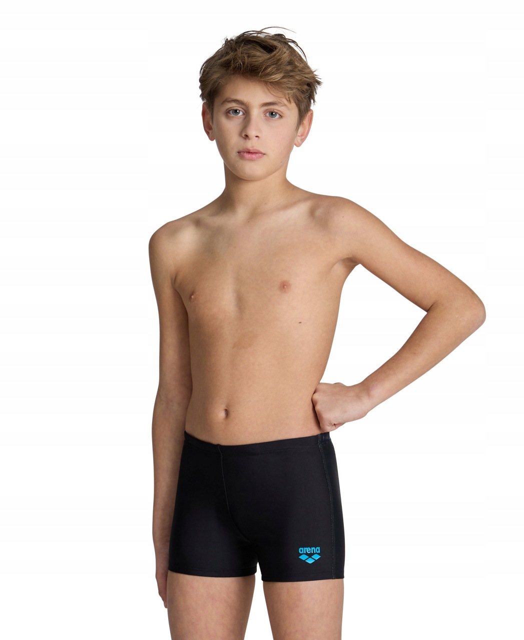Szorty kąpielowe Arena Boy's Multi Pixels Swim Short Junior Black-multi Tur